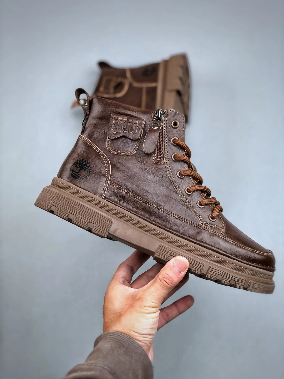 Local pick-up💰520 Support store Timberland/Timberland classic 25ss new high-top classic recreation brand new upgrade Guangdong factory quality original box original packaging The fabric is made of top Italian frosted cowhide with anti-odor and anti-corrosion genuine leather latex insoles to give you a perfect wearing experience quality and durable, a must-have for sportsmen Specially designed to handle handsome high-quality feet with first-class feel Exclusive supply Official product number: TB23066 Size: 39-44